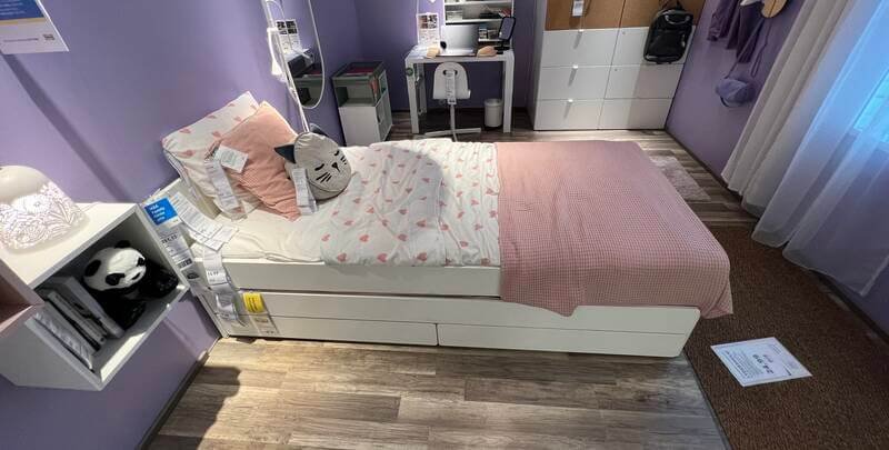 Ikea Släkt -sänky varavuoteella: Ihanteellinen valinta lapselle ja nuorelle