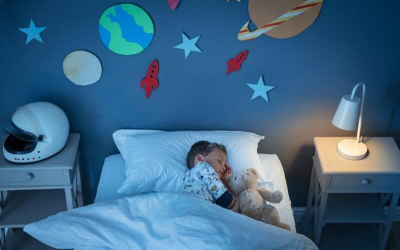 Talvi ja lapsen nukkuminen