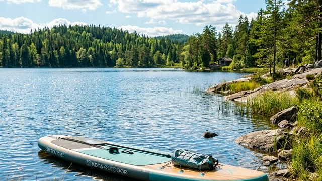 Sup-lauta järvellä